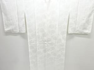 菊模様織出し単衣長襦袢